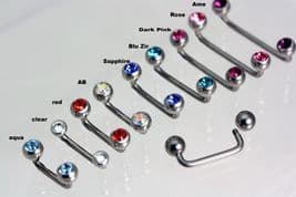 Gem Surface Bars Titanium
