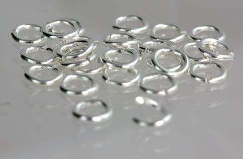 JUMP RINGS  Stainless Steel 7MM from 0.3p each