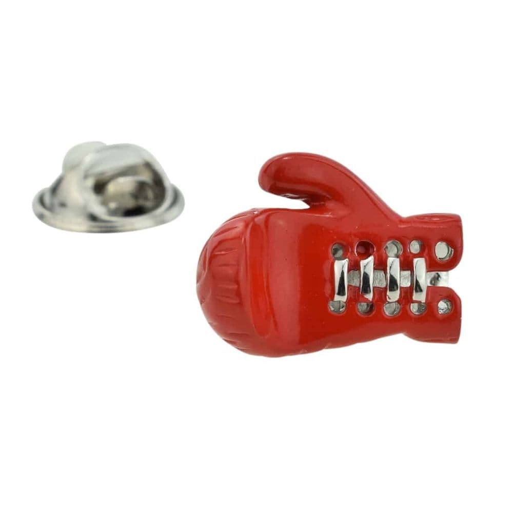 Red Boxing Glove Tie/Lapel Pin