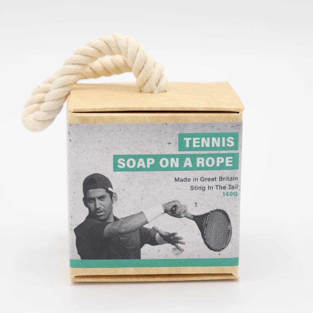 Tennis Soap on a Rope