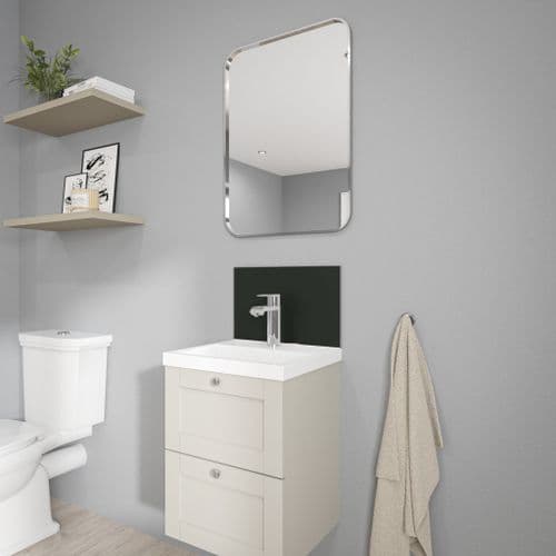 Alloy Solid Colour Vanity Splashbacks - Hadrian Green