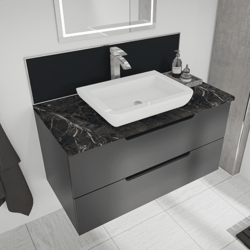 Mermaid 28mm Vanity Worktops - Marble Palazio