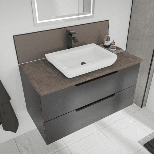 Mermaid 28mm Vanity Worktops - Marmo Venezia
