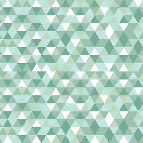 Nuance Acrylic Shower Bathroom Wall Panels - Aqua Kaleidoscope - Acrylic Gloss