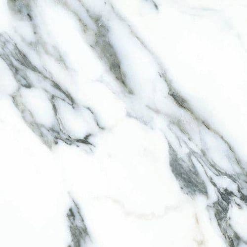 Nuance Acrylic Shower Bathroom Wall Panels - Cararra Marble Slab - Acrylic Gloss