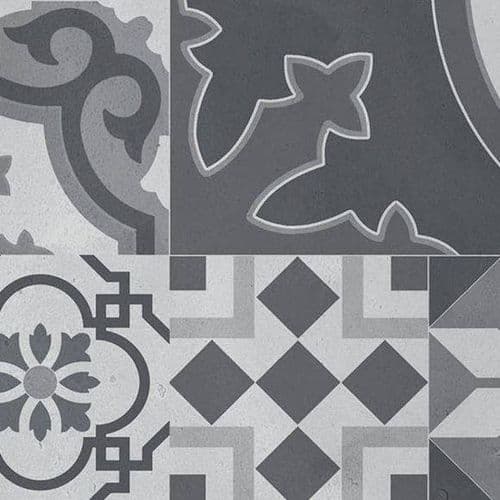 Nuance Acrylic Shower Bathroom Wall Panels - Casablanca Grey - Acrylic Gloss