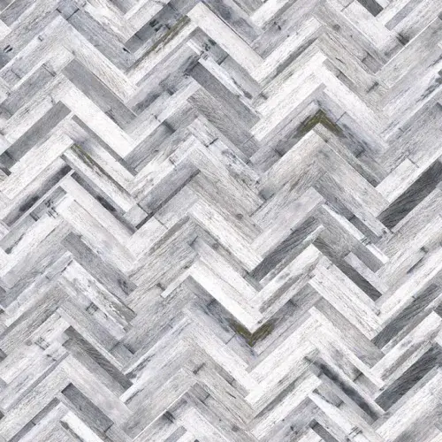 Nuance Designer Shower Bathroom Wall Panels - Herringbone Whitewash - Shell