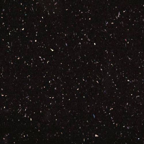 Nuance Shower Bathroom Wall Panels - Black Quartz - Gloss