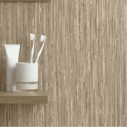 Selkie Board Bathroom Panel - Travertine Rain