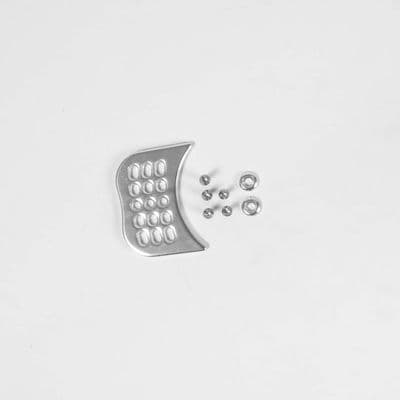 Aluminium Ski Rear Plate Screw set 339914002