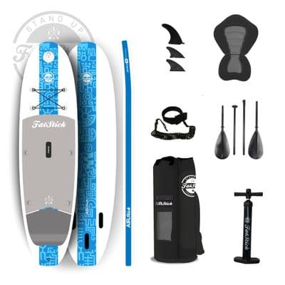 Fatstick AirStick AIRSTICK 106 Inflatable Paddle Board SUP Starter Package