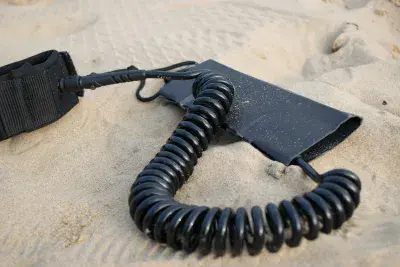 Fatstick Coiled SUP Paddle Board Ankle leash 10FT