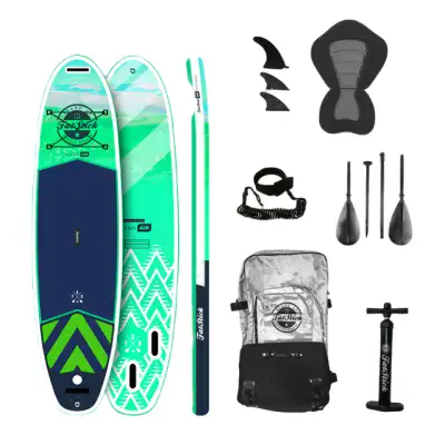 Fatstick Pure Art 10.6 Inflatable Paddle Board SUP Package