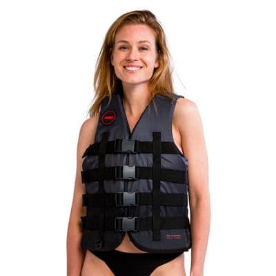 Jobe 4 Buckle Life Vest Black 244823004