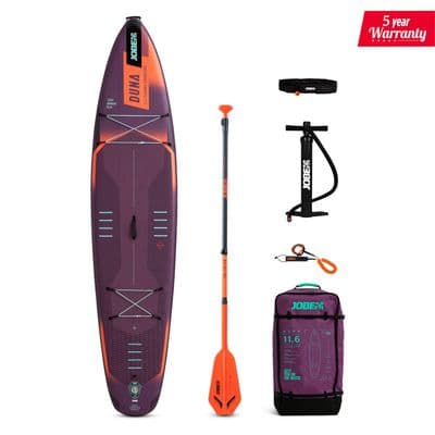 Jobe Aero Duna SUP Board 11.6 Package Purple