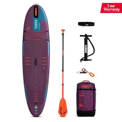 Jobe Aero Yarra SUP Board 10.6 Package Purple