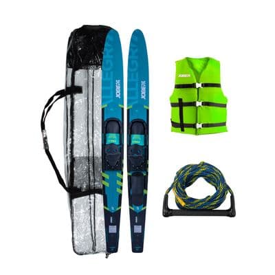 Jobe Allegre Combo Waterskis Package Teal 208822002-59INCH
