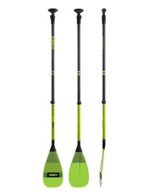 Jobe Fiberglass SUP Paddle Lime 3-piece