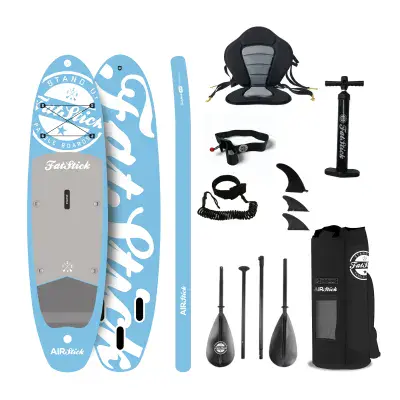 New Fatstick AirStick 10.6 Inflatable Paddle Board SUP Starter Package