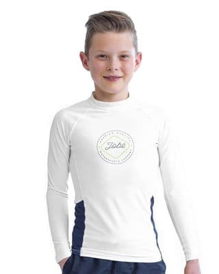 Rash Guard Longsleeve Youth White 544220003