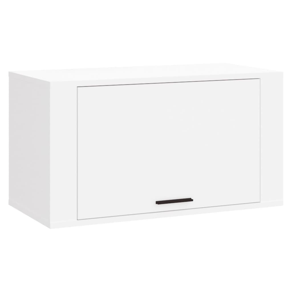 vidaXL Wallmounted Shoe White 70x35x38 cm Engineered Wood