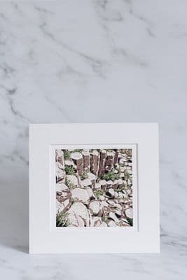 Alexandra Buckle | The Giant's Causeway Linocut