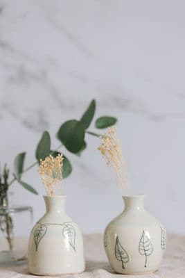 Alison Hanvey | Bud Vase | Leaf