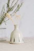 Alison Hanvey Ceramics | Handmade Ceramic Cream Stoneware Bud Vase