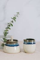 Alison Hanvey Ceramics | Handmade Ceramic Cream Stoneware Jug Pourer | Large