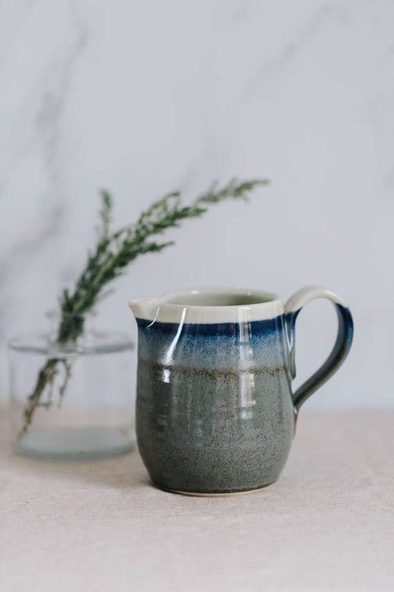 Alison Hanvey Ceramics | Handmade Ceramic Grey Stoneware Large Jug