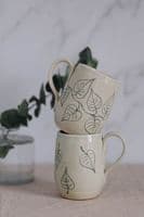 Alison Hanvey Ceramics | Handmade Extra Large Ceramic Leaf Mug