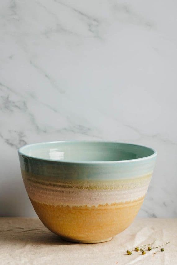 Alison Hanvey Ceramics | Handmade Ceramic Stoneware Large Serving Bowl