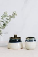 Alison Hanvey Ceramics | Handmade Ceramic Stoneware  Lidded Pot | Small Sugar Jar