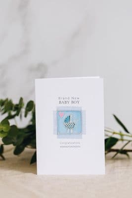 Alison Ormsby | New Baby Boy Card