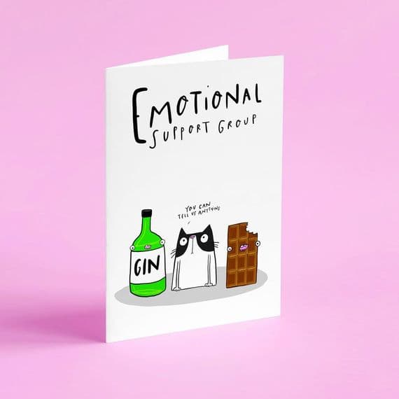 Amanda Hartley | Hofficraft Cards | Emotional Support Group Card | Friendship Cards