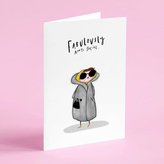 Amanda Hartley | Hofficraft Cards | Fabulously Antisocial Card