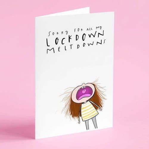 Amanda Hartley | Hofficraft Cards | Lockdown Meltdown Card