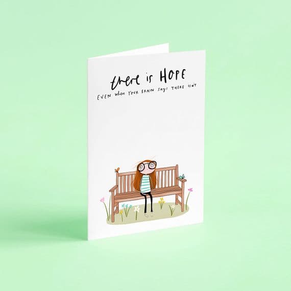 Amanda Hartley | Hofficraft Cards | There is Hope Card | Thinking of You Cards