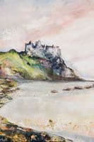 Andrea Hayes Textile Artist | Dunluce Castle Print | Textile Art | Northern Ireland