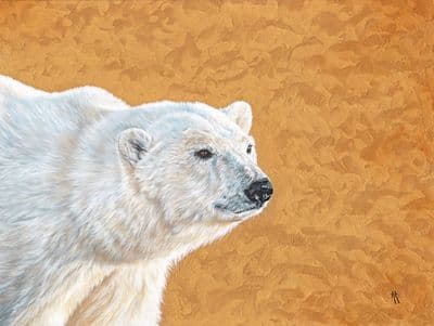 Anna Reed | Faith Polar Bear Print