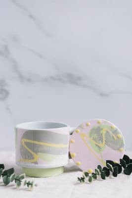 Aoife Slattery | Limited Edition Ceramic Mug & Coaster Set