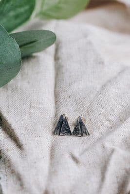 Becky Crow | Mountain Stud Earrings