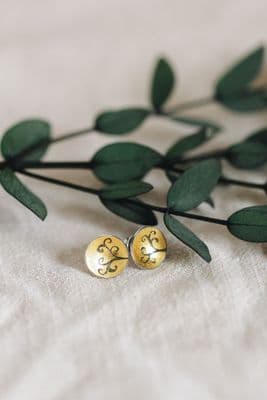 Becky Crow | Rushing Wind Stud Earrings