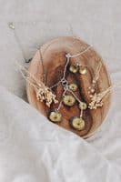 Becky Crow Jewellery | Handmade Sterling Silver & 24ct Gold Leaf Star Pendant