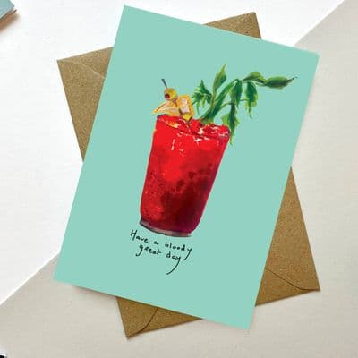 Carol Maxwell | Bloody Mary Birthday Card