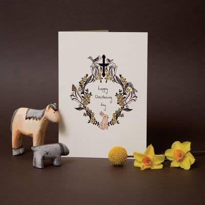 Carol Maxwell | Happy Christening Day Card