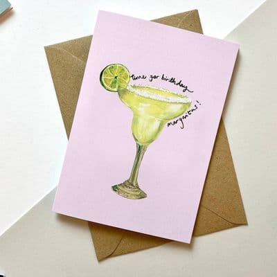 Carol Maxwell | Time For Birthday Margaritas! Card