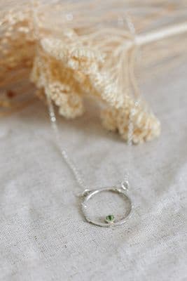 Caroline Stokesberry-Lee | Peridot Faerie Ring Pendant