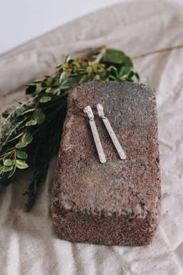 Cathy Timbrell | Textured Drop Earrings