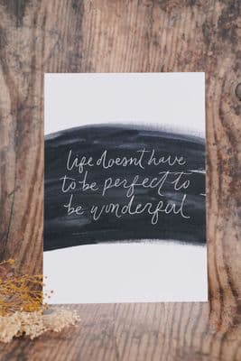 Charlie Woolley | Wonderful Life Print